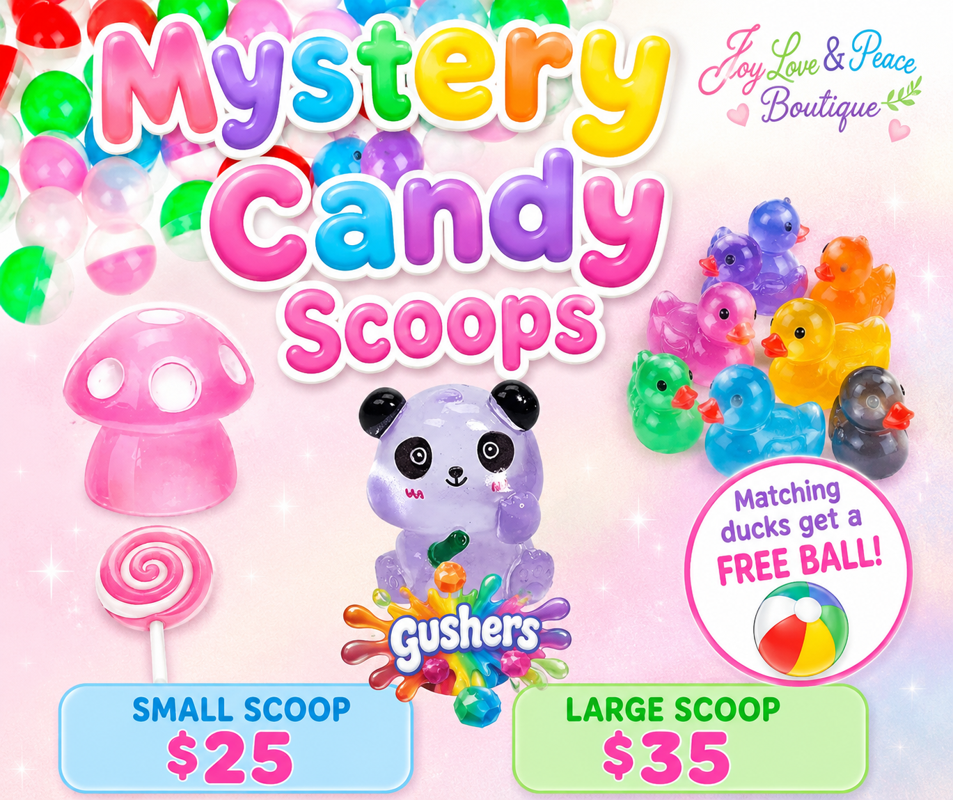 Small Mystery Candy Scoop