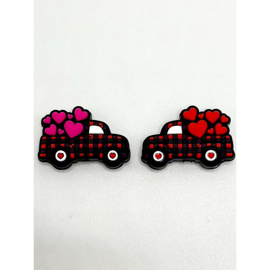 Pink Heart Truck