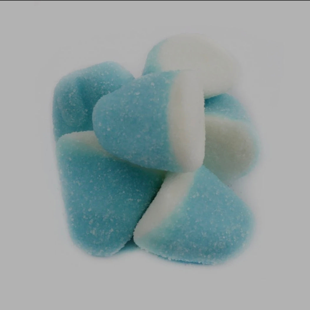 Blue Raspberry Puffs