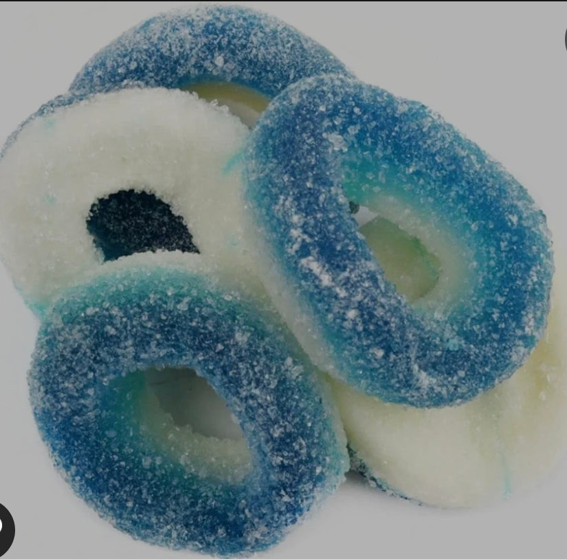 Blue Raspberry Rings